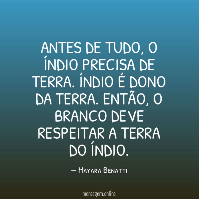 Antes de tudo