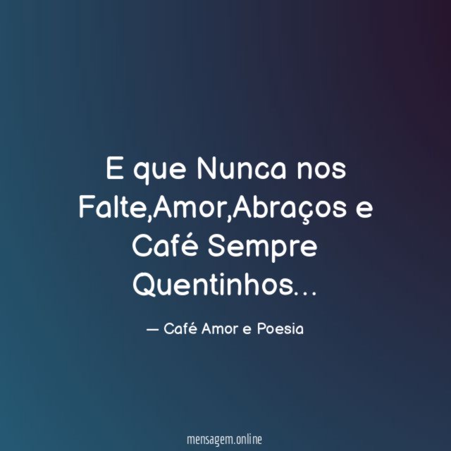 E que Nunca nos Falte