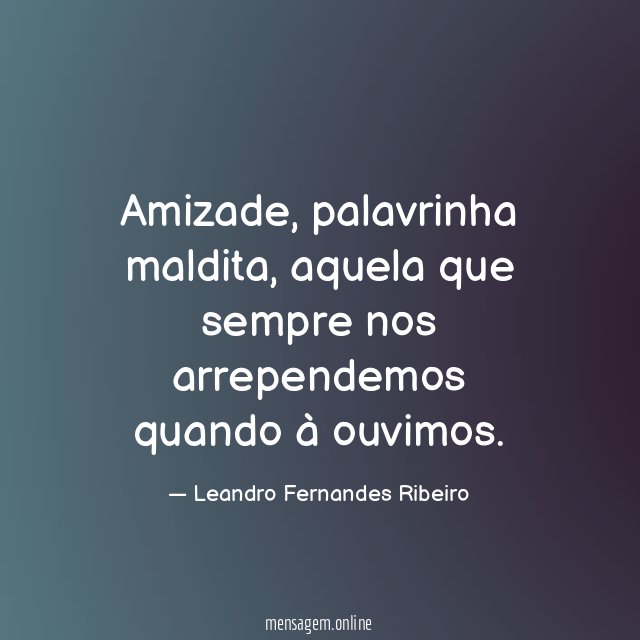 Amizade