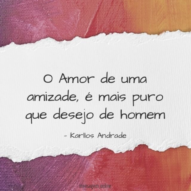 O Amor de uma amizade
