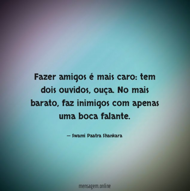 Fazer amigos é mais caro