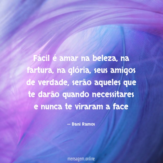 Fácil é amar na beleza