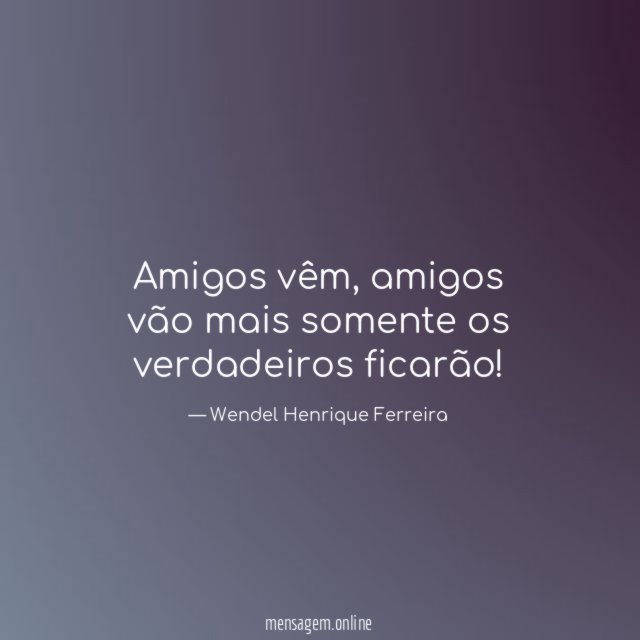 Amigos vêm