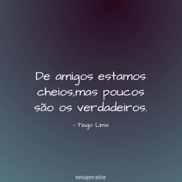 De amigos estamos cheios