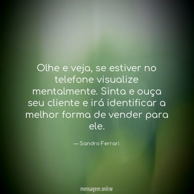 Olhe e veja