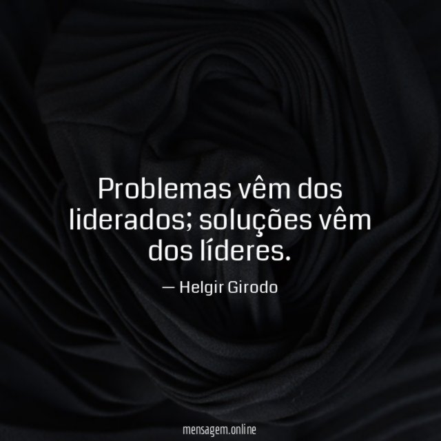 Problemas vêm dos liderados