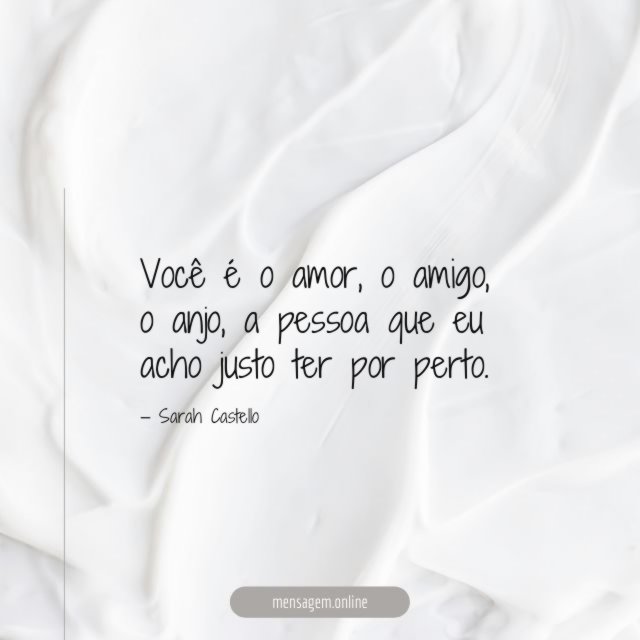 Você é o amor