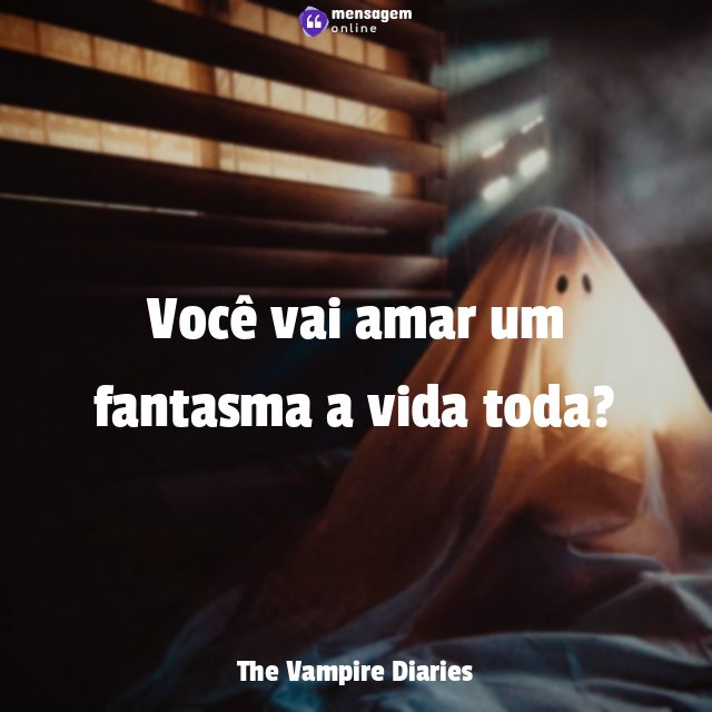 Você vai amar um fantasma a vida toda