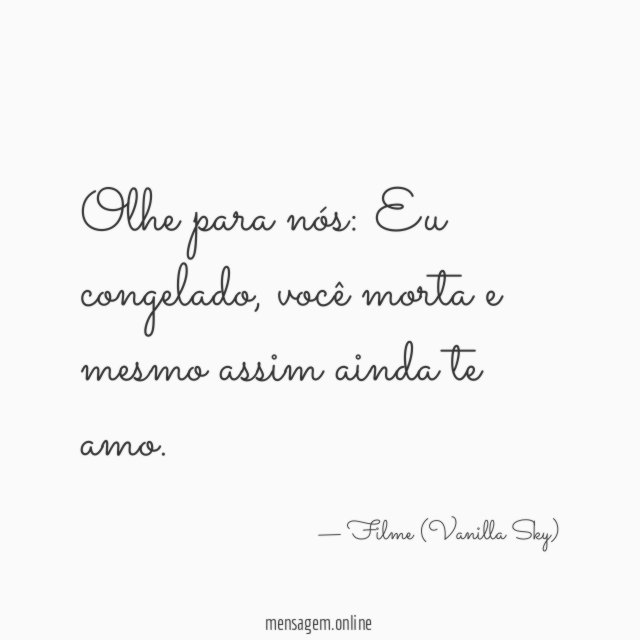 Olhe para nós