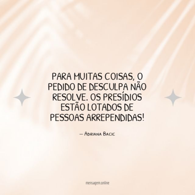 PARA MUITAS COISAS