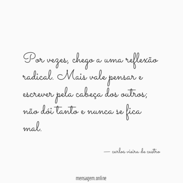 Por vezes