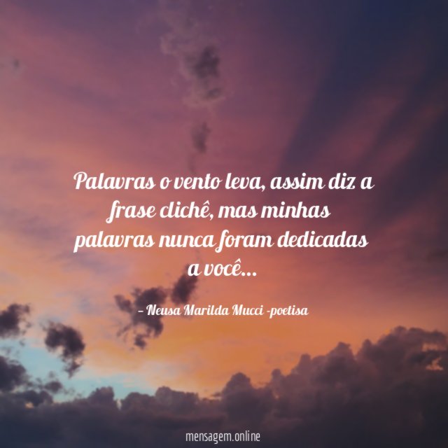 Palavras o vento leva