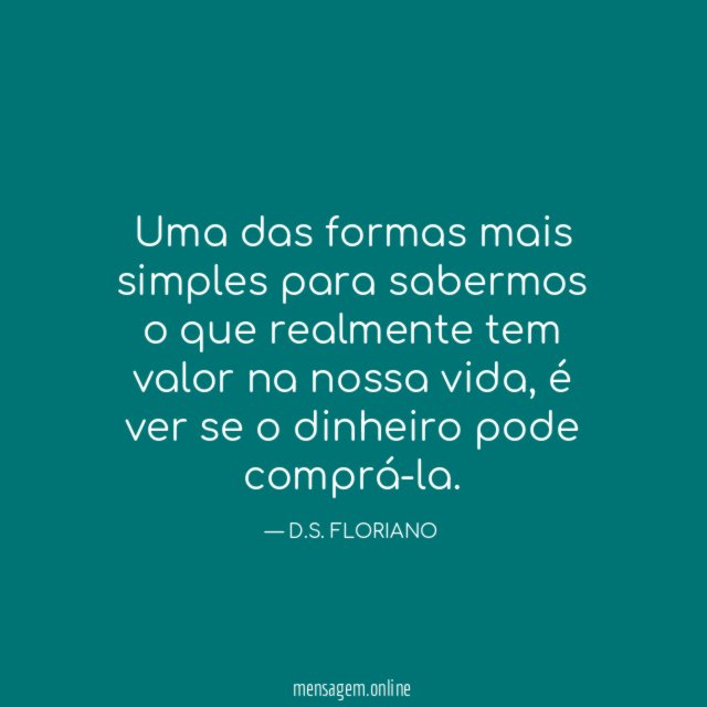 Uma das formas mais simples para sabermos
