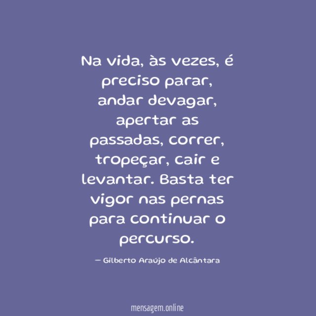 Na vida