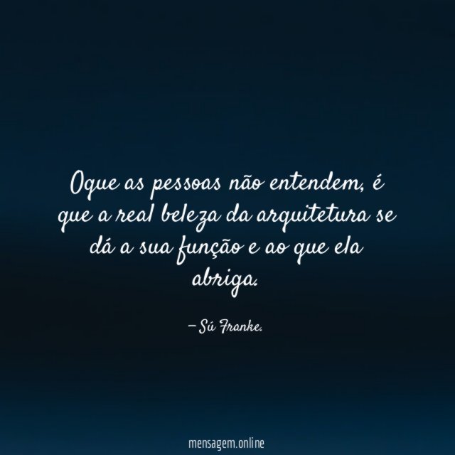 Oque as pessoas não entendem