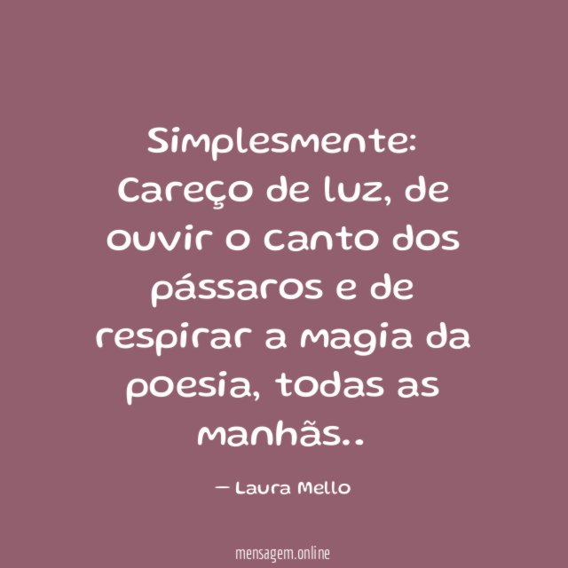Simplesmente