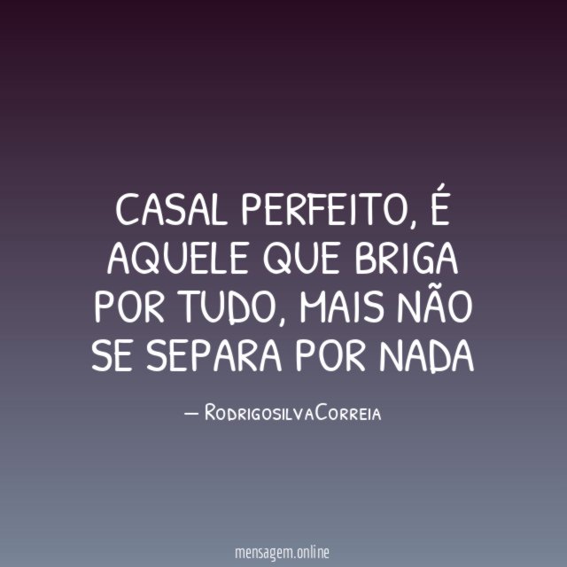 CASAL PERFEITO