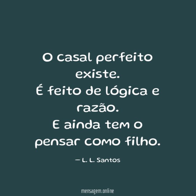O casal perfeito existe