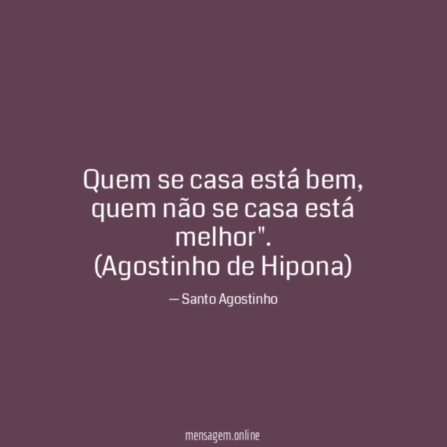 Quem se casa está bem