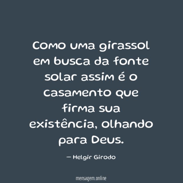 Como uma girassol em busca da fonte solar