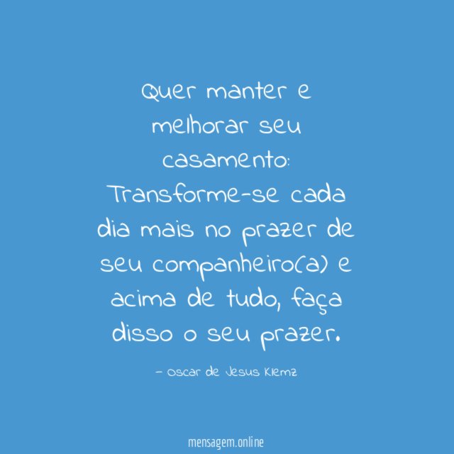 Quer manter e melhorar seu casamento