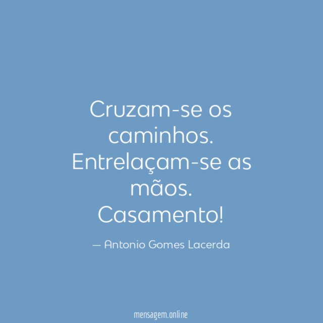 Cruzam-se os caminhos