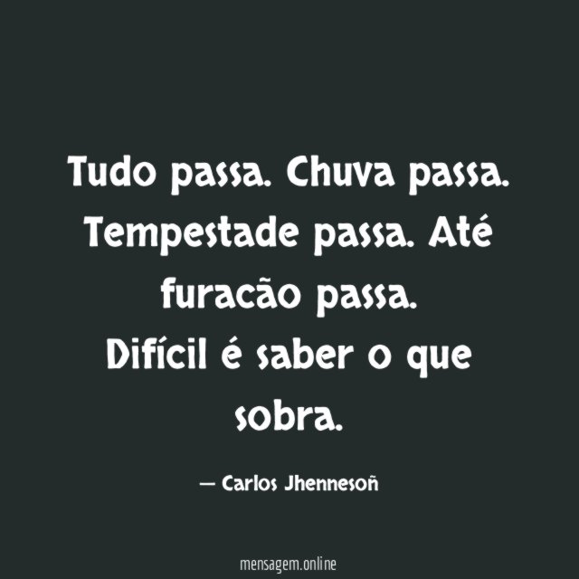 Tudo passa