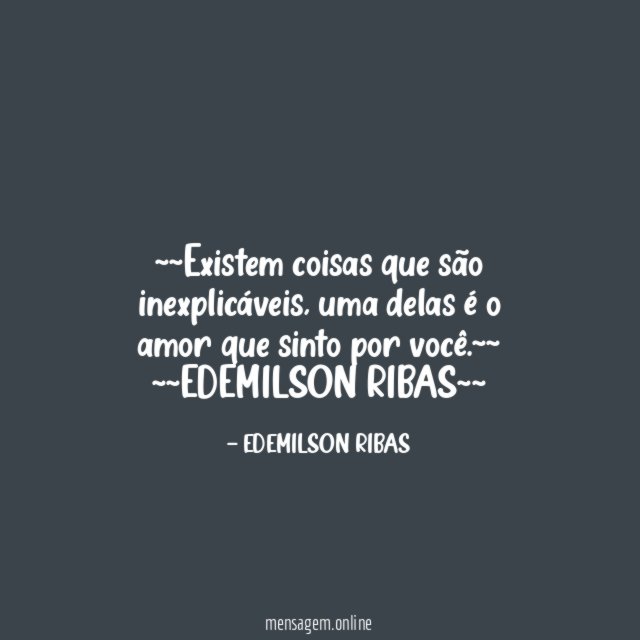 ~~Existem coisas que são inexplicáveis
