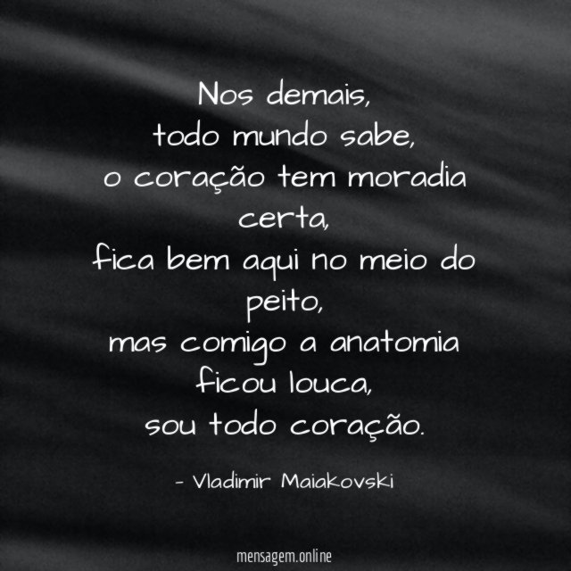 Nos demais