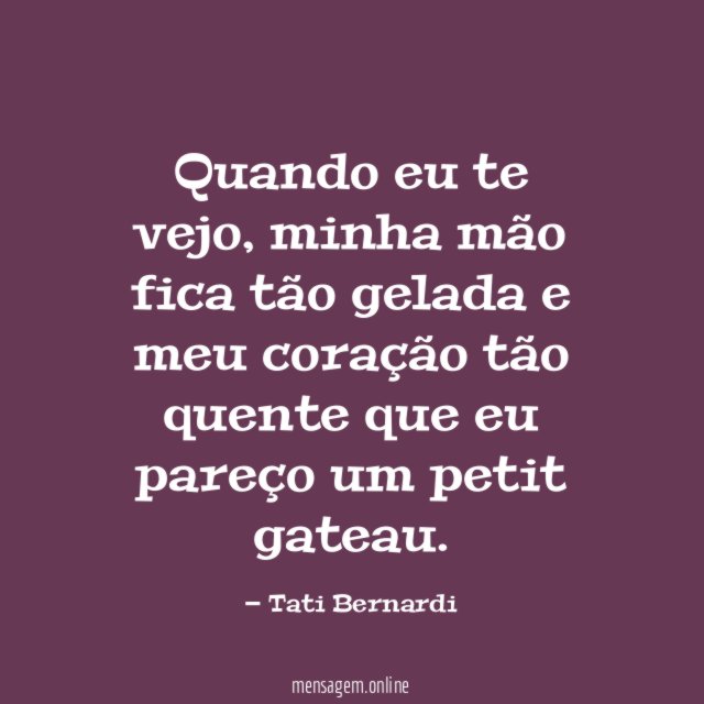 Quando eu te vejo