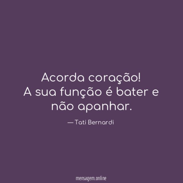 Acorda coração