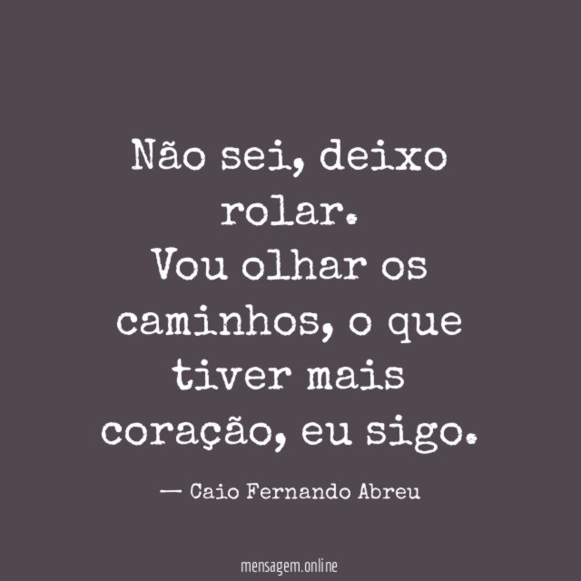 Não sei