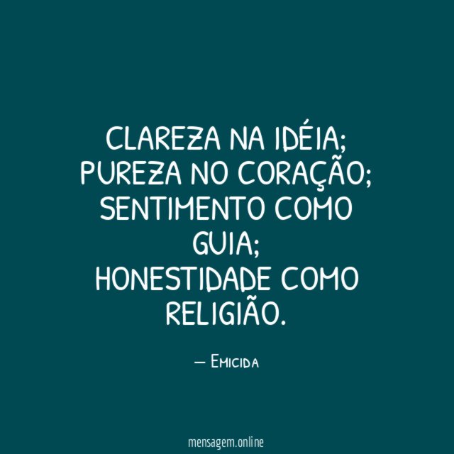 Clareza na idéia