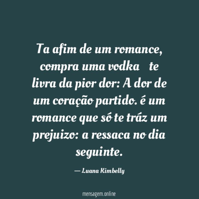 Ta afim de um romance
