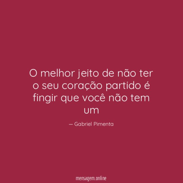 O melhor jeito de não ter o seu