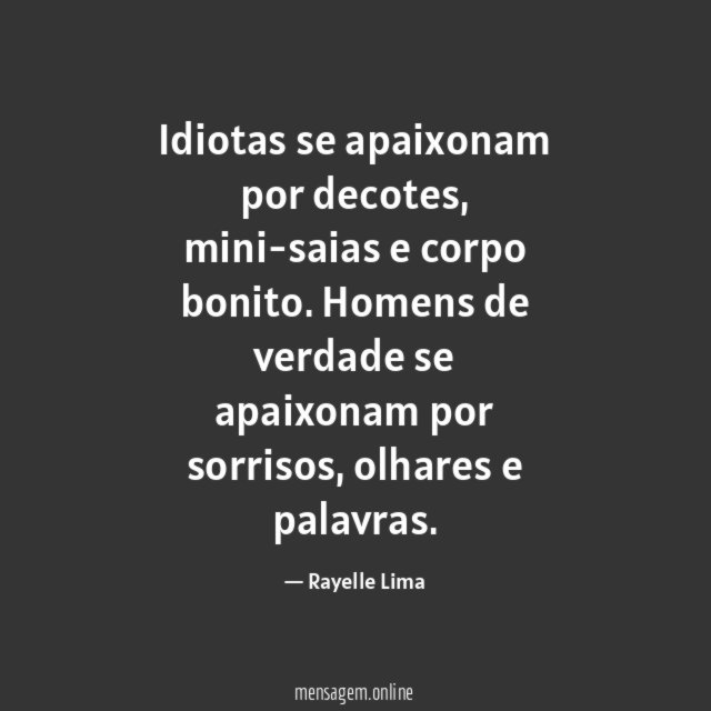 Idiotas se apaixonam por decotes