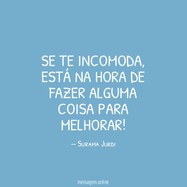 Se te incomoda