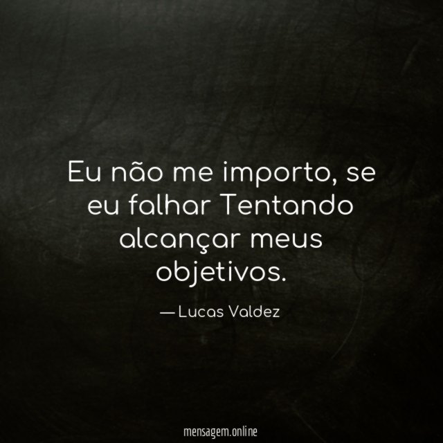 Eu não me importo