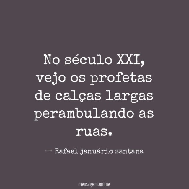 No século XXI