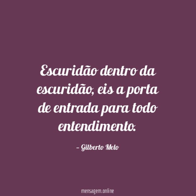 Escuridão dentro da escuridão