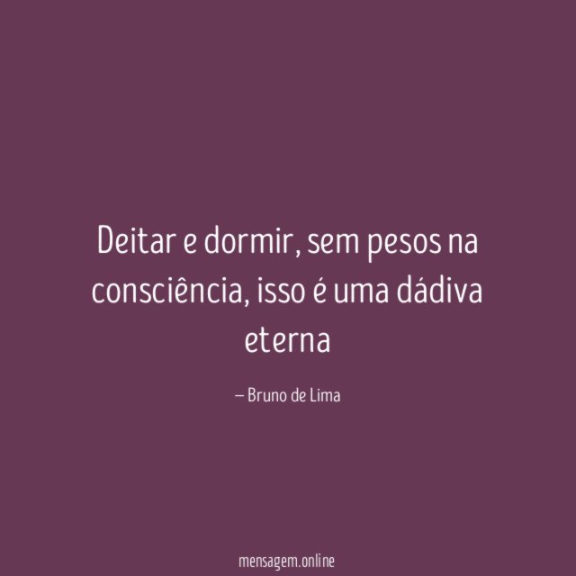 Deitar e dormir