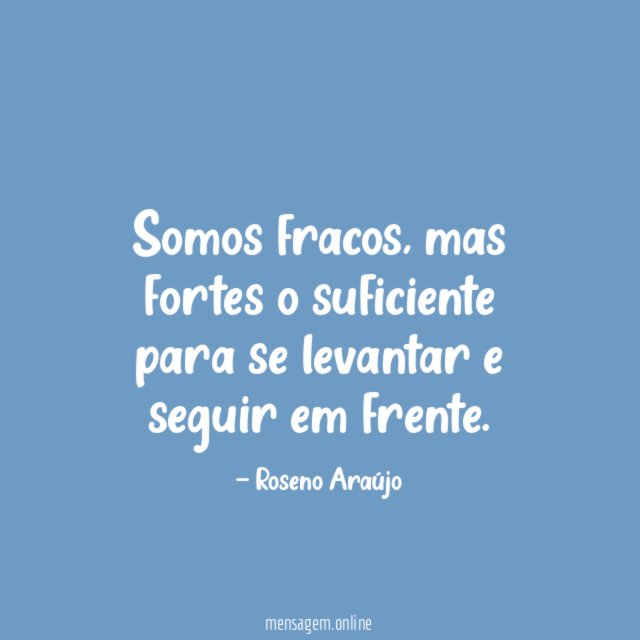 Somos fracos