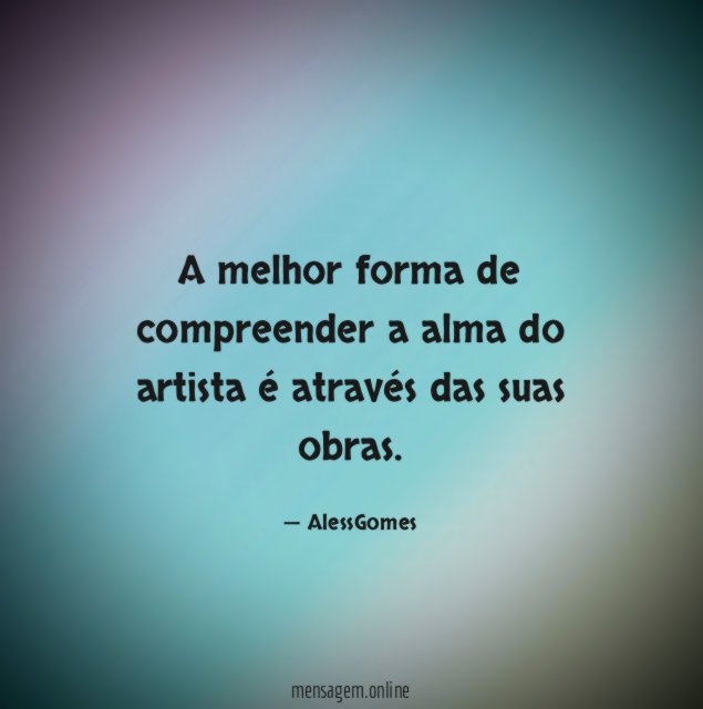 A melhor forma de compreender a alma do