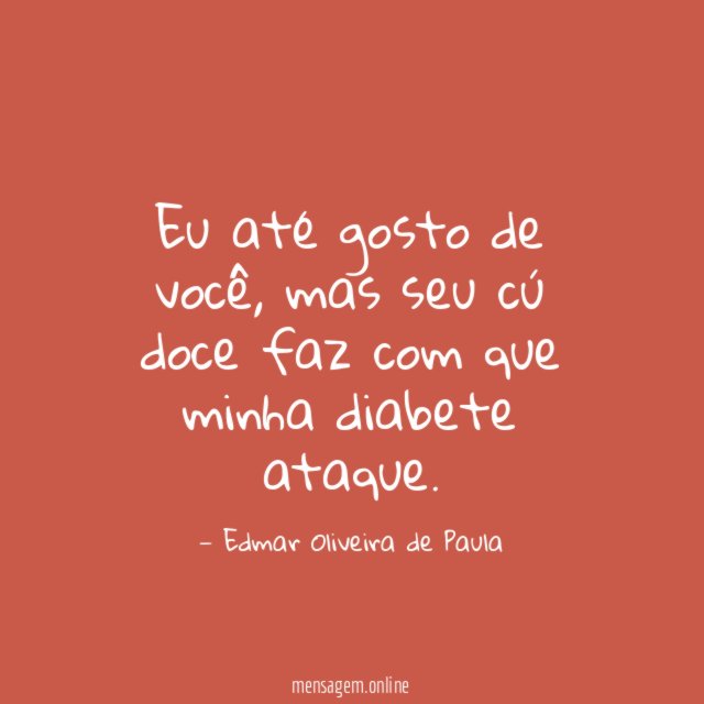 Eu até gosto de você