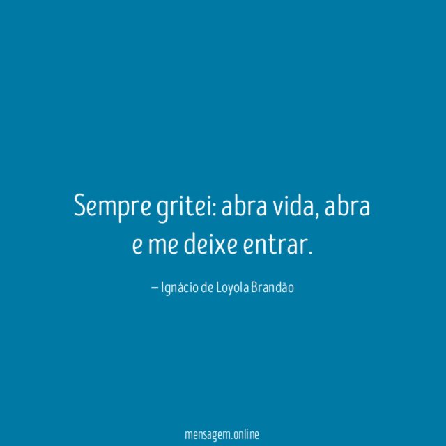Sempre gritei