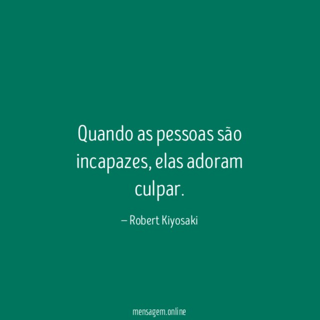 Quando as pessoas são incapazes