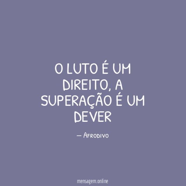 O luto é um direito