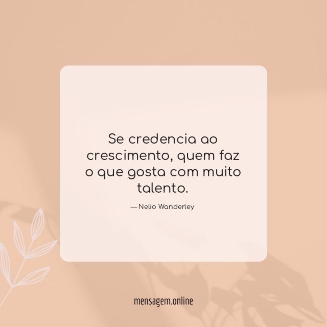Se credencia ao crescimento