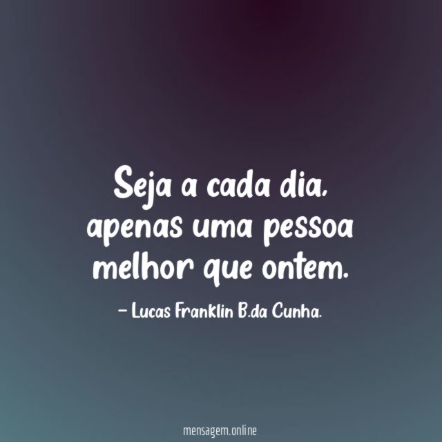 Seja a cada dia
