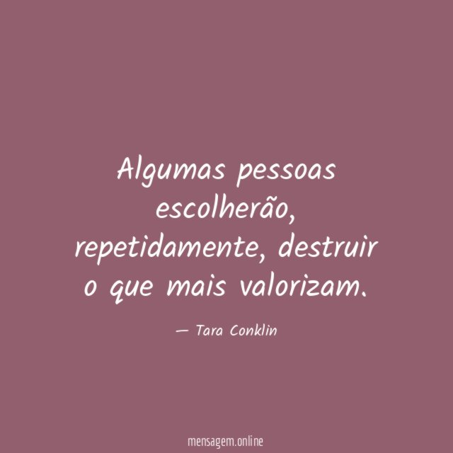 Algumas pessoas escolherão